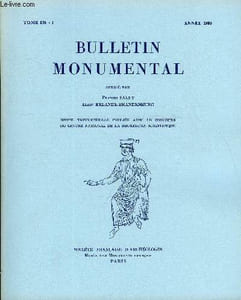 BULLETIN MONUMENTAL TOME 138 N°1 - TABLE DES MATIÈRESArchitecture et humanisme au xvie siècle : le premier livre d’architecture de Julien Mauclerc, par David A. Thomson..Les fortifications de la Bastille de Grenoble, xve-xixe siècle
