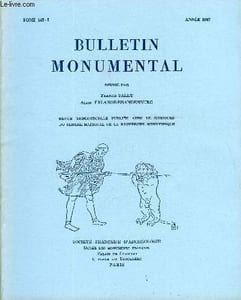 BULLETIN MONUMENTAL TOME 145 N°1 - TABLE DES MATIÈRESArticlesDécouverte de l’effigie de l’abbé Grégoire créateur du cloître de Saint-Michel-de-Cuxa, parDaniel Cazes et Marcel Durliat..Le château de Loches, par Pierre Héliot