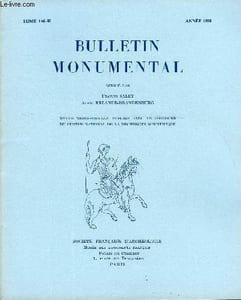 BULLETIN MONUMENTAL TOME 146 N°2 - TABLE DES MATIÈRESArticlesLe château de Châtillon-Coligny, par Jean Mesqui et Nicolas FaucherreÉtiquette et distribution intérieure dans les maisons royales de la Renaissance, par Bertrand Jestaz.