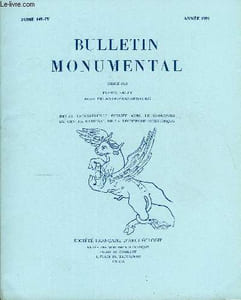 BULLETIN MONUMENTAL TOME 149 N°4 - TABLE DES MATIÈRESArticleObservations sur le portail central et sur la façade occidentale de Notre-Dame de Paris, par JeanT aralon .Annexes : Étude des calcaires du portail central de la façade ouest