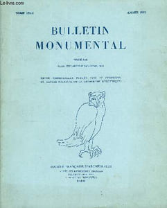BULLETIN MONUMENTAL TOME 151 N°1 - TABLE DES MATIÈRESArticlesLa défense des portes dans le monde grec, par Jean-Pierre Adam ..Note sur le culte de l’eau en Afrique, par Claude Bourgeois.Flânerie dans l’antiquité des trophées de Pompée