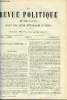 LA REVUE POLITIQUE ET LITTERAIRE 6e ANNEE - 1er SEMESTRE N°15 - LOUIS ULBACH PAR E. R., LE CHRISTIANISME DANS LES PROPHETES PAR ERNEST HAVET, LA CORSE ...