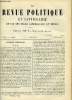 LA REVUE POLITIQUE ET LITTERAIRE 7e ANNEE - 1er SEMESTRE N°24 - M. SARDOU PAR A. CARTAULT, ACADEMIE DES INSCRIPTIONS ET BELLES-LETTRES, THESES DE M. ...