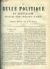 LA REVUE POLITIQUE ET LITTERAIRE 8e ANNEE - 1er SEMESTRE N°8 - LA PEINTURE DE 1878 PAR CHARLES BIGOT, LA SOCIOLOGIE DE M. HERBERT SPENCER PAR CH. ...