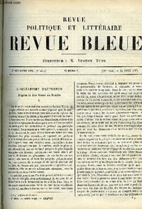 LA REVUE POLITIQUE ET LITTERAIRE 6e ANNEE - 2e SEMESTRE N°7 - L'ORLEANISME D'AUTREFOIS PAR E. DE PRESSENSE, FRANCAIS ET RUSSES PAR ALFRED RAMBAUD, CESAR DOMBET PAR CH. MOREAU-VAUTHIER, COMPOAMOR PAR LEO QUESNEL, LE COLLEGE DE VANNES EN 1830 PAR J. SIMON