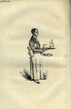EXTRAIT DES FRANCAIS PEINTS PAR EUX-MEMES TOME 2 - LE GARCON DE CAFE. RICARD AUGUSTE