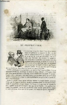 EXTRAIT DES FRANCAIS PEINTS PAR EUX-MEMES TOME 5 - LE PROPRIETAIRE. ACHARD AMEDEE