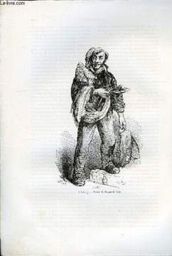 EXTRAIT DES FRANCAIS PEINTS PAR EUX-MEMES TOME 1 - L'AUBERGISTE. ACHARD AMEDEE