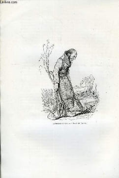 EXTRAIT DES FRANCAIS PEINTS PAR EUX-MEMES TOME 4 - LE JARDINIER DE CIMETIERE + LES DOUAIRIERES. D'ANGLEMONT EDOUARD, NETTEMENT ALFRED
