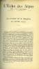 L'ECHO DES ALPES - PUBLICATION DES SECTIONS ROMANDES DU CLUB ALPIN SUISSE N°2 (SUPPLEMENT) - AU SOMMET DE LA JUNGFRAU EN JANVIER 1917 PAR F. MAULER, ...