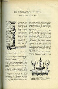 LE MONDE MODERNE TOME 6 - Les décorations de fêtes depuis cinq cents ans par Jules Adeline