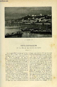 LE MONDE MODERNE TOME 10 - NIJNI-NOVGOROD ET LA FOIRE DE SAINT-MACAIRE