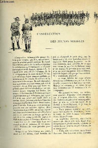 LE MONDE MODERNE TOME 11 - L'INSTRUCTION DES JEUNES SOLDATS