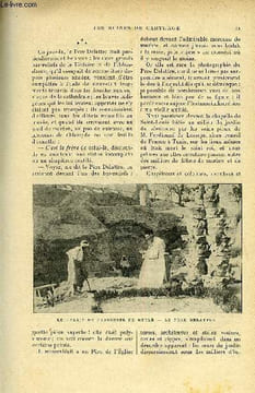 LE MONDE MODERNE TOME 14 - LES RUINES DE CARTHAGE + LES EGLISES EN BOIS DE LA HONGRIE. CAPITAINE DANRIT, NOGRESSAU HENRI