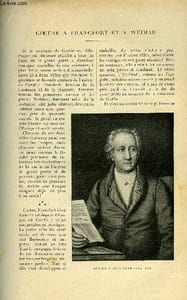 LE MONDE MODERNE TOME 14 - GOETHE A FRANCFORT ET A WEIMAR + CURIEUSES ENSEIGNES DE PARIS
