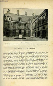 LE MONDE MODERNE TOME 14 - LE MUSEE CARNAVALET + LE PAS DU FANTASSIN