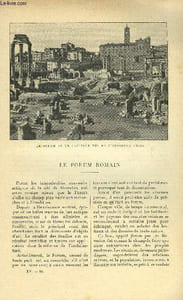 LE MONDE MODERNE TOME 15 - LE FORUM ROMAIN