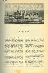 LE MONDE MODERNE TOME 17 - L'ESCORIAL