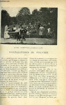 LE MONDE MODERNE TOME 18 - VILLEGIATURES DE PAUVRES. CHRISTIAN HENRI