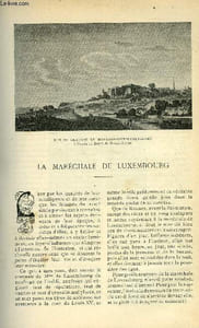 LE MONDE MODERNE TOME 19 - LA MARECHALE DE LUXEMBOURG
