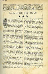 LE MONDE MODERNE TOME 22 - LA BALANCE DES FORCES + DEUX REPLIQUES DE LA GUERRE DU TRANSVAAL