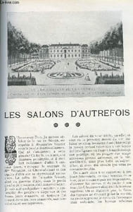 LE MONDE MODERNE TOME 23 - LES SALONS D'AUTREFOIS