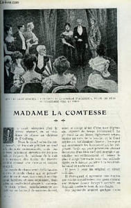 LE MONDE MODERNE TOME 24 - MADAME LA COMTESSE + L'AFFAIRE BAZAINE - LA QUESTION DES DRAPEAUX