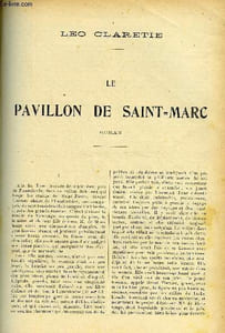 LE MONDE MODERNE - SUPPLEMENT CONSACRE AU ROMAN CONTEMPORAIN N°2 - LE PAVILLON DE SAINT-MARC