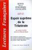 "LECTURES FRANCAISES N° 368 - ESPOIR SUPREME DE LA TRILATERALE, LE LOBBY BARRE SOUS LE PROJECTEUR, LA POLITIQUE, LA LIQUIDATION DE L'AGRICULTURE ...