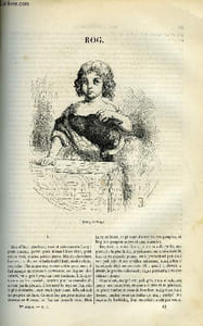 EXTRAIT DE LA REVUE PITTORESQUE, MUSEE LITTERAIRE ILLUSTRE PAR LES PREMIERS ARTISTES TOME 1 - ROG, MARIE, GEORGE SAND, LA TOUR DE SAINT- ROMBAUD