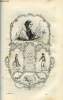 EXTRAIT DE LA REVUE PITTORESQUE, MUSEE LITTERAIRE ILLUSTRE PAR LES PREMIERS ARTISTES TOME 1 - UN ACTE DE VERTU, LA FAMILLE TUGGS A RAMSGATE, LES ...