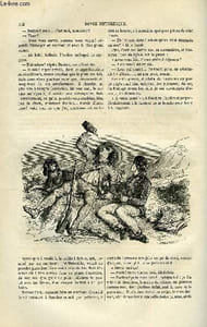 EXTRAIT DE LA REVUE PITTORESQUE, MUSEE LITTERAIRE ILLUSTRE PAR LES PREMIERS ARTISTES TOME 2 - SIMPLE HISTOIRE DE VOLEUR, POUR UN BUFFLE