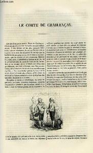 EXTRAIT DE LA REVUE PITTORESQUE, MUSEE LITTERAIRE ILLUSTRE PAR LES PREMIERS ARTISTES TOME 4 - LE COMTE DE CHABLENCAY, LA CHANSON DES TROIS CAPITAINES, APRES CONSTANTINE, PIE IX ET LE PRISONNIER DU CHATEAU SAINT-ANGE