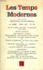 LES TEMPS MODERNES N° 489 - GILOU GARCIA REINOSO Le psychanalyste sous la terreurDÉSIRS D’ENFANTVITIA HESSEL Le Babouin MARIE-JOSÈPHE DHAVERNAS II ...