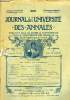 "JOURNAL DE L'UNIVERSITE DES ANNALES ANNEE SCOLAIRE 1907-1908 N°6 - La ""Fontaine anarchisteLes Animaux Malades de la Veste iLe Savetier et le ...
