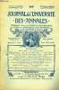 "JOURNAL DE L'UNIVERSITE DES ANNALES ANNEE SCOLAIRE 1907-1908 N°13 - ""L 'Energie 'Féminine.La Société du Consulat.Daniel Lesueur Henry ...