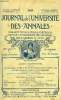 JOURNAL DE L'UNIVERSITE DES ANNALES ANNEE SCOLAIRE 1907 N°1 - NUMÉRO EXCEPTIONNEL CONTENANT les Programmes de l’Université des Annules pour Tannée ...