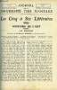 JOURNAL DE L'UNIVERSITE DES ANNALES 7e ANNEE SCOLAIRE N°22 - Sommaire : Histoire de l’Art ..LeGreco......M.Maurice BARRESLittérature ...