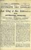 JOURNAL DE L'UNIVERSITE DES ANNALES 8E ANNEE SCOLAIRE N°3 - Littérature française : Victor Hugo : Cromwell, Hernani, conférence de Jean Richepin, ...