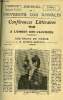 "JOURNAL DE L'UNIVERSITE DES ANNALES 11e ANNEE SCOLAIRE N&deg;15 - Sommaire : A l’Ombre des Clochers Une Heure de Po&eacute;sie.....Conf&eacute;rence par ""M, Edmond ...