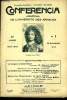 CONFERENCIA 20e ANNEE N°1 - La Langue du Grand SiècleConférence de M. Maurice DONNAYde l'Académie française Une Scène des «Femmes Savantes», de ...