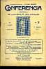 CONFERENCIA 21e ANNEE N&deg;2 - La Soci&eacute;t&eacute; sous Louis XV : Chez Mme de PompadourConf&eacute;rence de Mme Marcelle TINAYRELitt&eacute;rature: &laquo; Le Bourgeois ...