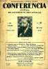 CONFERENCIA 23e ANNEE N&deg;11 - La Soci&eacute;t&eacute; sous le Directoire : Chez les BellesMerveilleusesConf&eacute;rencedeMmeMarcelle TINAYRELe Miracle Grec : P&eacute;rrcl&egrave;s, ...