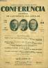 CONFERENCIA 29e ANNEE N°12 - Toute la Terre: Les Grands Problèmes ActuelsConférence de M. PAUL REYNAUDancien ministreQuinze Visages de l’Amoui*: Les ...