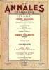 LES ANNALES - CONFERENCIA 58e ANNEE N°11 - ANDRÉ MAUROIS de l’Académie Française, BALZAC ET L’ÉTRANGÈRE • LE LIVRE DU JOUR CÉCILE de BENJAMIN CONSTANT ...