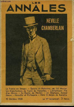 LES ANNALES 56e ANNEE - N° 2612 - La France en Danger. - Egypte et Palestine, par Ed. Herriot. Les Imperfections du Traité de Versailles. — ...