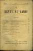 REVUE DE PARIS 28e ANNEE N°16 - André Beaunier. . Gabriel Bounoure.H. Berlioz.Brada. .Victor Cyril.Joseph Aynard. . Docteur Paul Duhem. Henry Bidou.X. ...