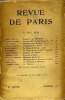 REVUE DE PARIS 43e ANNEE N°9 - Souvenirs sur Bismarck.Lettres à Mme de Beaulaincourt. — II. Romance sans Paroles.Charles-Quint à Paris.La Neige de ...