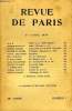 REVUE DE PARIS 46e ANNEE N°7 - Hitler et le Saint-Empire, CHARLES MAURRAS André Chénier. Fin ..madame lacroix Souvenirs sur la Reine Hortense, ...