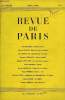 REVUE DE PARIS 53e ANNEE N°4 - Paul CLAUDEL : Francis Jammes Francis JAMMES : Lettres à Arthur Fontaine Paul BASTID : Le rassemblement nécessaire ...